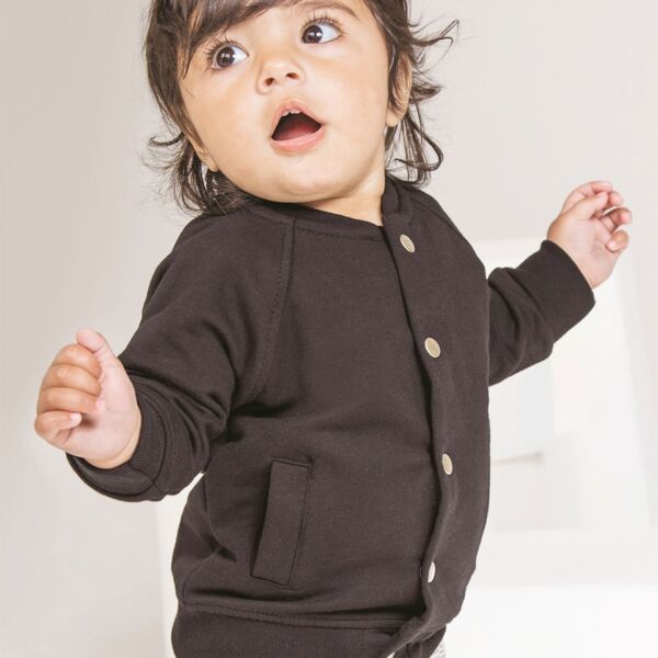 Vauvojen Bomber Paita (80% luomua) Thumbnail