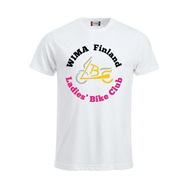 Unisex valkoinen t-paita Thumbnail