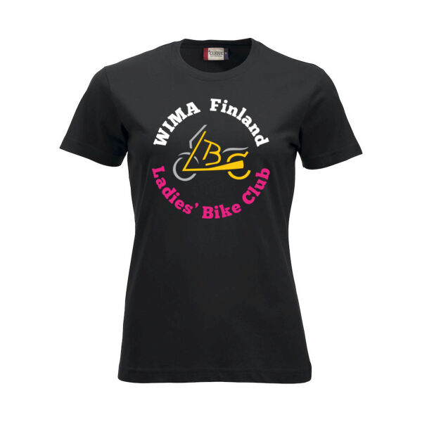 Wima t-paita värillisellä logolla ladyfit Thumbnail
